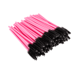 Brosse à Cils - Goupillons
 Lot-50 Coloris-Rose Noir