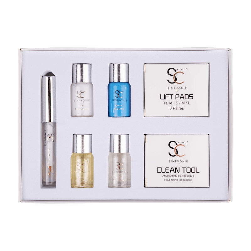Simphonie Cils - Lot de 3 kit de réhaussement de cils